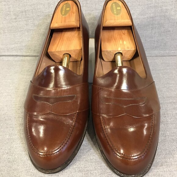 Bally Andrew II Men\'s Dress Penny Loafers. Leather Upper & Soles. Size 12D main image 10